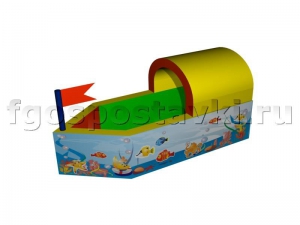 Сухой бассейн "Кораблик" с шелкографией - fgospostavki.ru - Махачкала