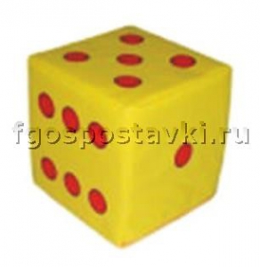 Кубик "Бросайка" с точками - fgospostavki.ru - Махачкала
