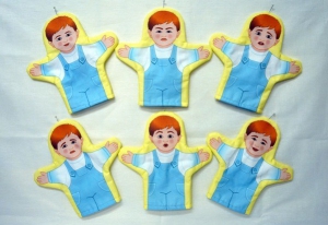 Набор рукавичек "Эмоции (мальчики)" 6 штук - fgospostavki.ru - Махачкала