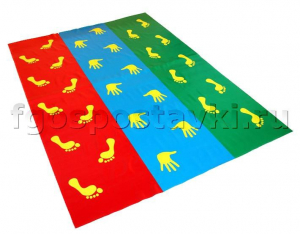 Коврик координационный "Мы идем-3" (2х слойная кожа) - fgospostavki.ru - Махачкала