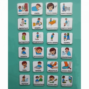 Набор карточек " Повседневные действия 1" - fgospostavki.ru - Махачкала