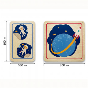 Набор стеновых панелей «Мы в Космосе - Первый полёт» - fgospostavki.ru - Махачкала