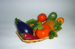 Муляжи "Корзина с овощами" - fgospostavki.ru - Махачкала