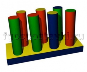 Полоса препятствий № 2 (с цилиндрами) - fgospostavki.ru - Махачкала