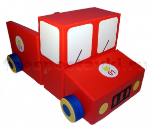 Каталка «Пожарная машина» большая - fgospostavki.ru - Махачкала