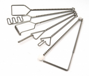 Комплект "Постановочные зонды с витыми ручками с колечком 2 шариками" (7 штук) - fgospostavki.ru - Махачкала