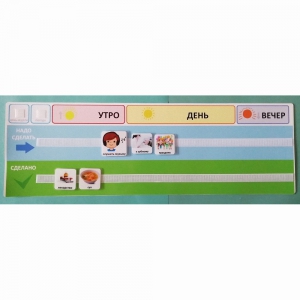 Визуальное расписание на день (для карточек размером 5-5 и 6-6 см) - fgospostavki.ru - Махачкала