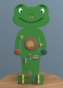 Бизиборд «Лягушонок» - fgospostavki.ru - Махачкала