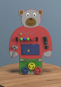 Бизиборд «Папа-медведь» - fgospostavki.ru - Махачкала