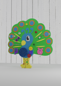 Бизиборд «Радостный павлин» - fgospostavki.ru - Махачкала