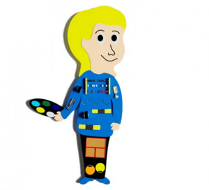 Бизиборд «Юный художник» - fgospostavki.ru - Махачкала