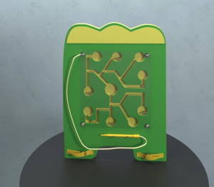 Бизиборд «Зеленый лабиринт» - fgospostavki.ru - Махачкала