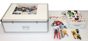 Учебный программно аппаратный комплекс «Электротехника для школ», исполнение настольное, ручное, кейс - fgospostavki.ru - Махачкала