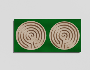 Межполушарная доска №10 зеленая - fgospostavki.ru - Махачкала