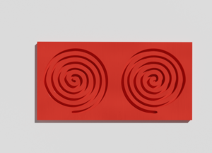 Межполушарная доска №5 красная - fgospostavki.ru - Махачкала