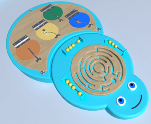 Настенный игровой элемент «Гусеница» - fgospostavki.ru - Махачкала