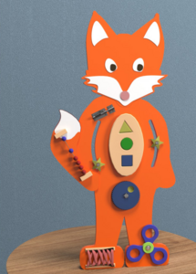 Бизиборд «Мудрая лиса» - fgospostavki.ru - Махачкала