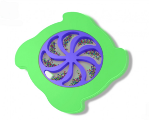 Тактильно-развивающая панель «Вращение радуги» - fgospostavki.ru - Махачкала