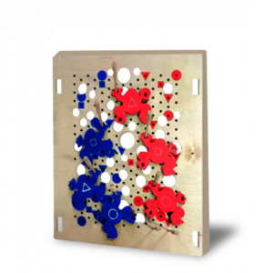 Тактильно-развивающая панель «Цветные лягушки» - fgospostavki.ru - Махачкала