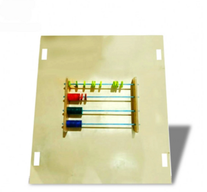 Тактильно-развивающая панель «Цветные счеты» - fgospostavki.ru - Махачкала