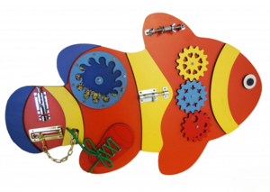 Бизиборд «Оранжевая рыбка» - fgospostavki.ru - Махачкала