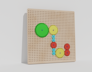 Тактильно–развивающая панель «Механика» - fgospostavki.ru - Махачкала