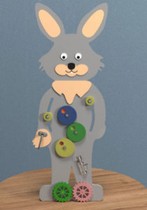 Бизиборд «Пасхальный кролик» - fgospostavki.ru - Махачкала