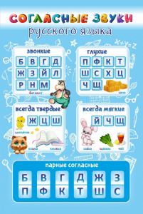 Стенд "Согласные русского языка" - fgospostavki.ru - Махачкала