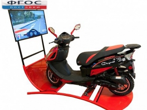 Интерактивный тренажер транспортного средства категории М "Скутер" (ЖК-дисплей 42") - fgospostavki.ru - Махачкала