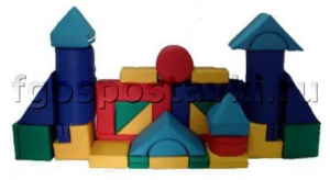 Мягкий модуль-конструктор "Стройка" (33 элемента) - fgospostavki.ru - Махачкала