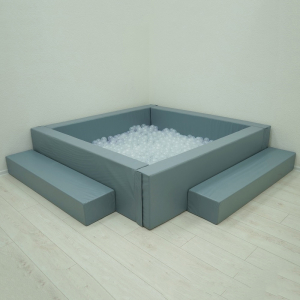 Сухой бассейн с шариками и RGB-подсветкой 190х190 см - fgospostavki.ru - Махачкала