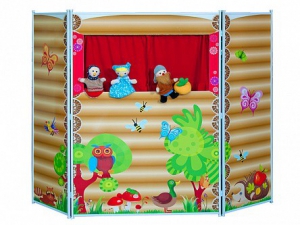 Учебный комплект "Домашний театр" с тематическими фигурками для представлений - fgospostavki.ru - Махачкала