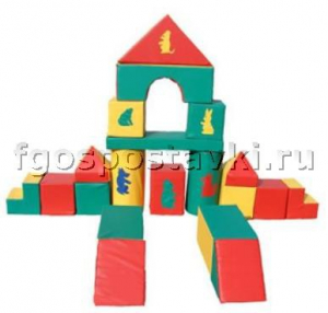 Модуль-конструктор "Теремок" (20 элементов) - fgospostavki.ru - Махачкала