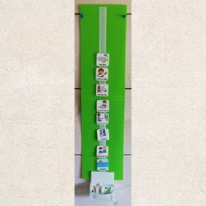 ВЕРТИКАЛЬНОЕ ВИЗУАЛЬНОЕ РАСПИСАНИЕ с ячейкой для сделанных дел - fgospostavki.ru - Махачкала