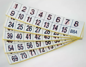 Фишки для игры «Бинго» со шрифтом Брайля - fgospostavki.ru - Махачкала