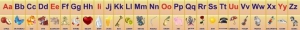 Стенд "Английский алфавит" Вариант 2 - fgospostavki.ru - Махачкала