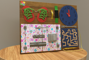 Бизиборд «Для девочек» - fgospostavki.ru - Махачкала