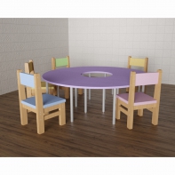 Детский стол «Пончик» - fgospostavki.ru - Махачкала