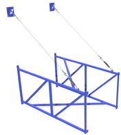 Ферма баскетбольная вынос 2 метра для щита из оргстекла 1,8х.1,05 метра - fgospostavki.ru - Махачкала