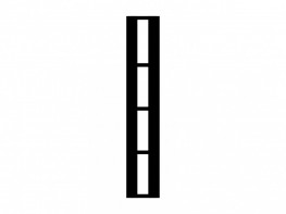 Набор магнитных карточек "Двойная тактовая черта" (6 штук) - fgospostavki.ru - Махачкала