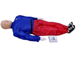 "Александр-04" тренажер-манекен взрослого пострадавшего для отработки приемов сердечно-легочной реанимации (голова, туловище, конечности) с контроллером - fgospostavki.ru - Махачкала