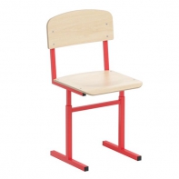 Стул ученический регулируемый на прямоугольной трубе рост. гр. № 1-4 - fgospostavki.ru - Махачкала