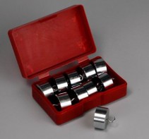 Набор грузов по механике (10 штук по 50 грамм) - fgospostavki.ru - Махачкала