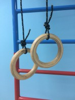 Кольца навесные для детского спортивного комплекса (диаметр 16 сантиметров, фанера) - fgospostavki.ru - Махачкала