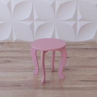 Табурет «Царевна» розовый - fgospostavki.ru - Махачкала