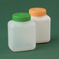 Банка прямоугольная 500 мл белая с крышкой и прокладкой - fgospostavki.ru - Махачкала