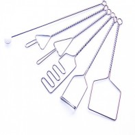 Постановочные зонды с витыми ручками с колечком, мини. Комплект из 6 зондов - fgospostavki.ru - Махачкала