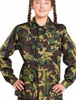 Костюм детский военно-полевой зелёный кмф - fgospostavki.ru - Махачкала
