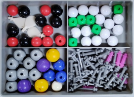 Комплект моделей атомов для составления моделей молекул со стержнями демонстрационный - fgospostavki.ru - Махачкала