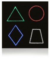 Панель "Цветные фигуры 4” (вариант 2) - fgospostavki.ru - Махачкала